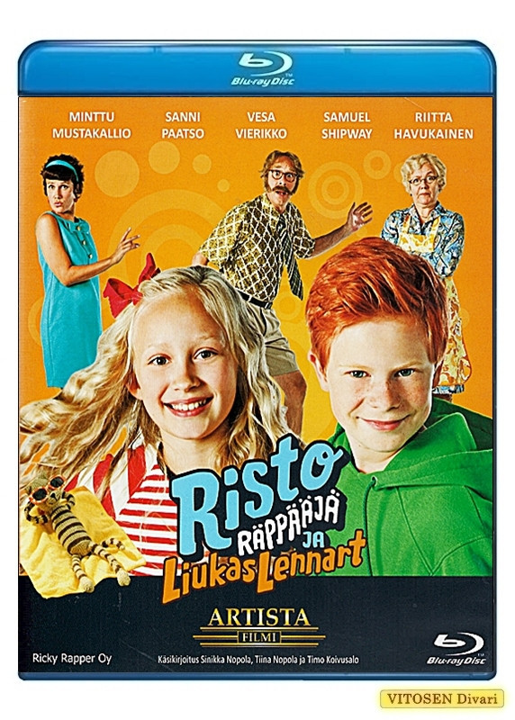 Risto Räppääjä ja liukas Lennart (Blu-ray)